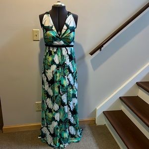 New York & Co. Pleated Halter Dress